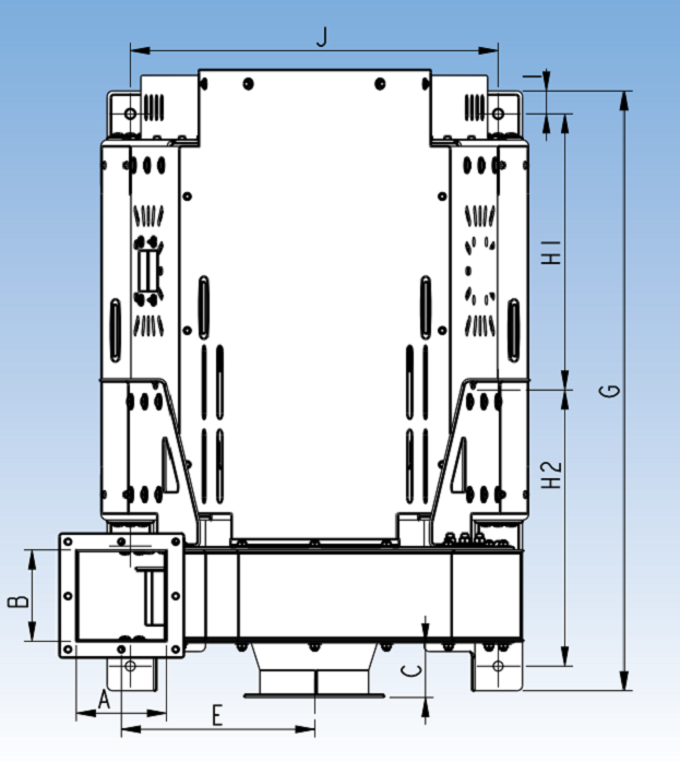 T-300KP Fan Dimension A